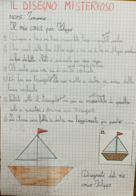4^F - IL DISEGNO MISTERIOSO 🎨
